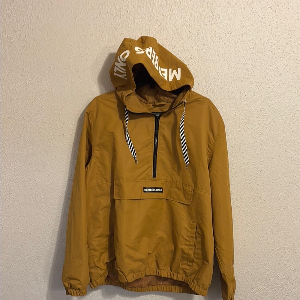 Members Only Ochre Windbreaker